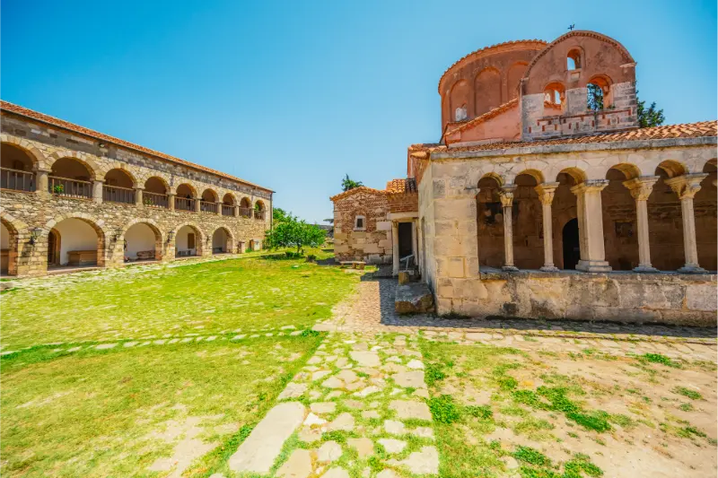 Byzantine Church St Mary Apollonia Temple Ruins Ancient Apollonia Albania 4