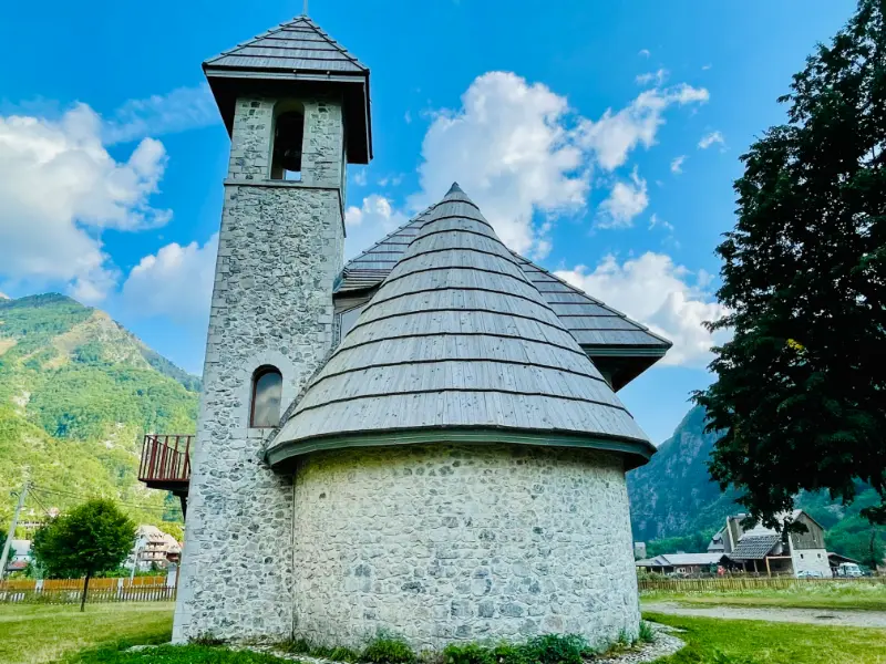 Christian Church Village Theth National Park Albania