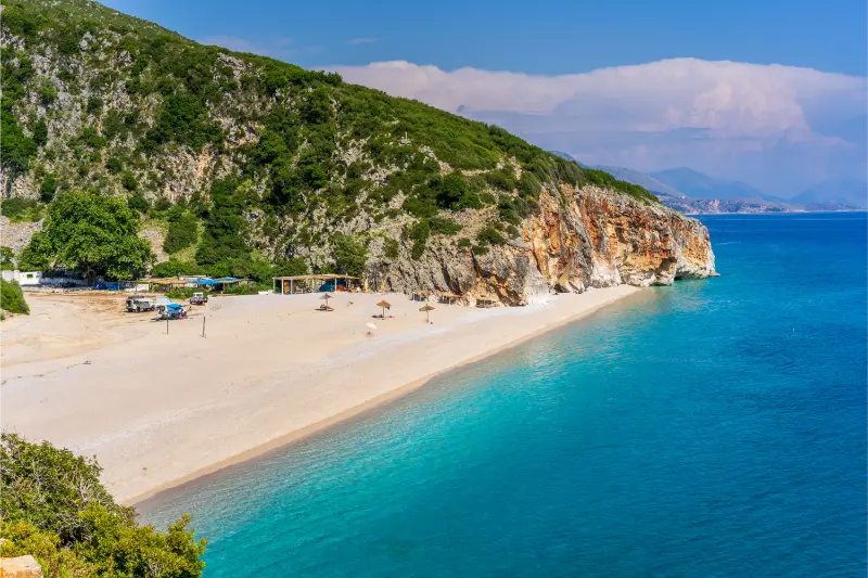 Gjipe Beach Albanian Riviera