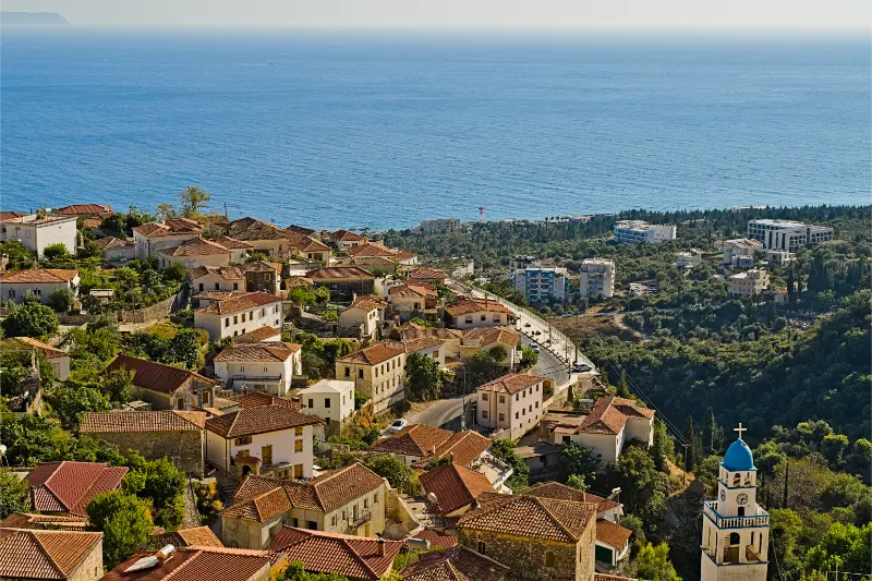 Greek Style Village Dhermi Coastal Road Albania 2