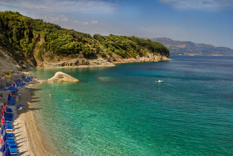 Pulebardha Beach Seagull Beach Albania