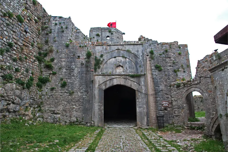 Rozafa Castle Gate Shkoder Albania